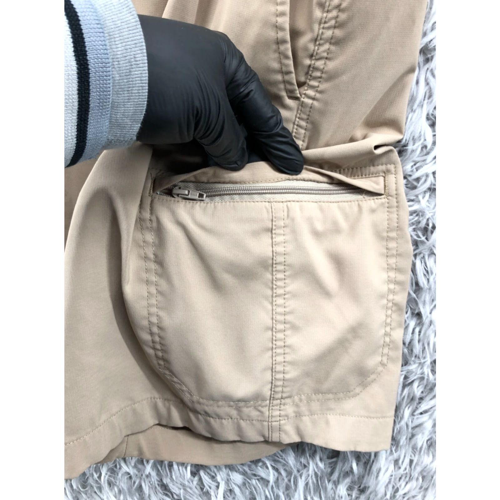 Chaps Chaps Cargo Shorts Mens Size 34 Mid Rise Beige Medium Wash Size US 34 / EU 50 - 5 Thumbnail