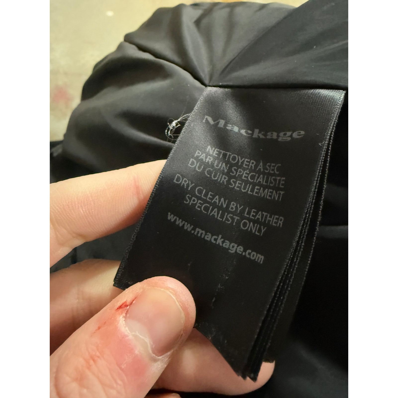 Mackage Mackage Jacket Black Fur Used XS Size XS / US 0-2 / IT 36-38 - 4 Thumbnail