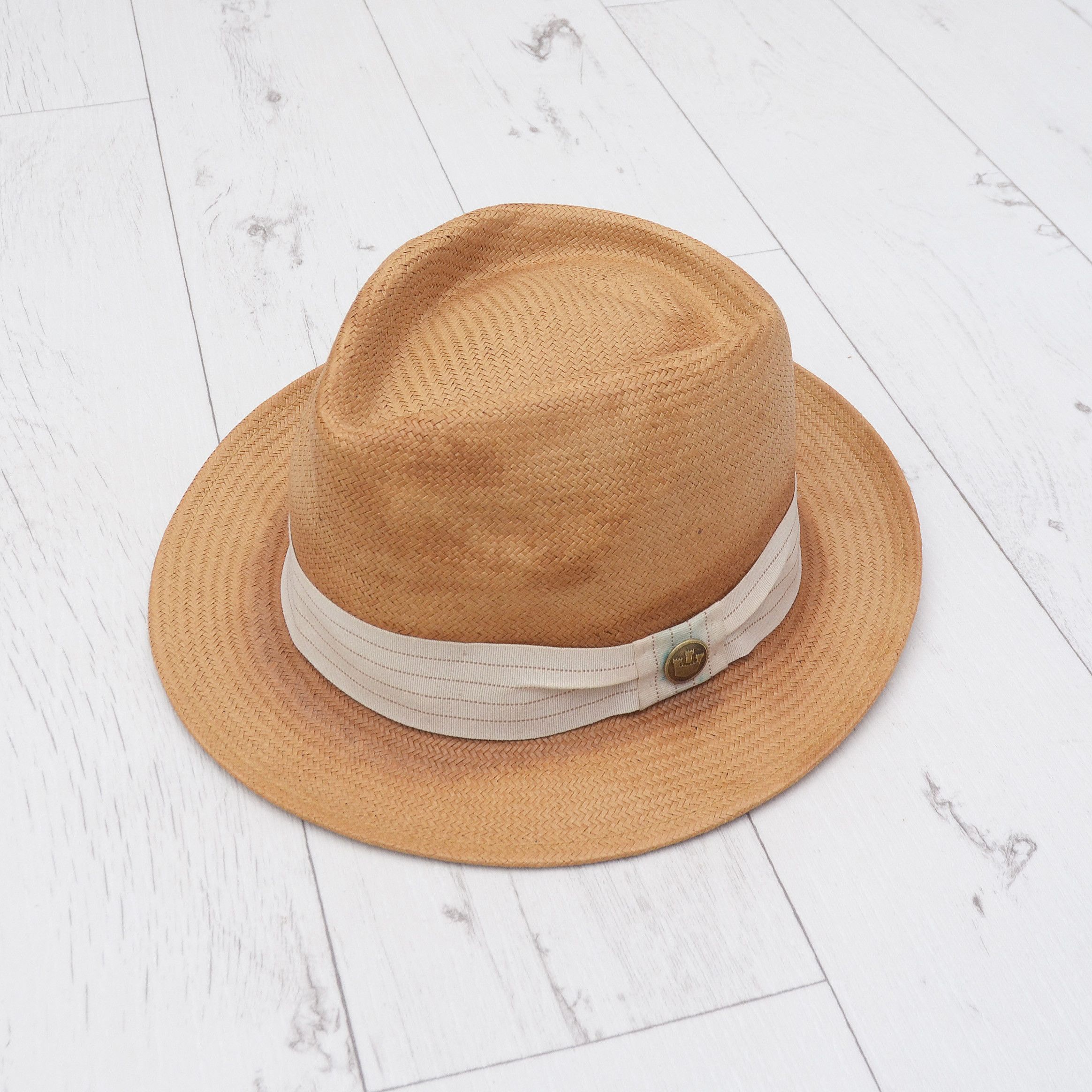 Goorin Bros. Goorin Bros Panama Hat Straw Fedora Ribbon 100% Paper Size ONE SIZE - 1 Thumbnail