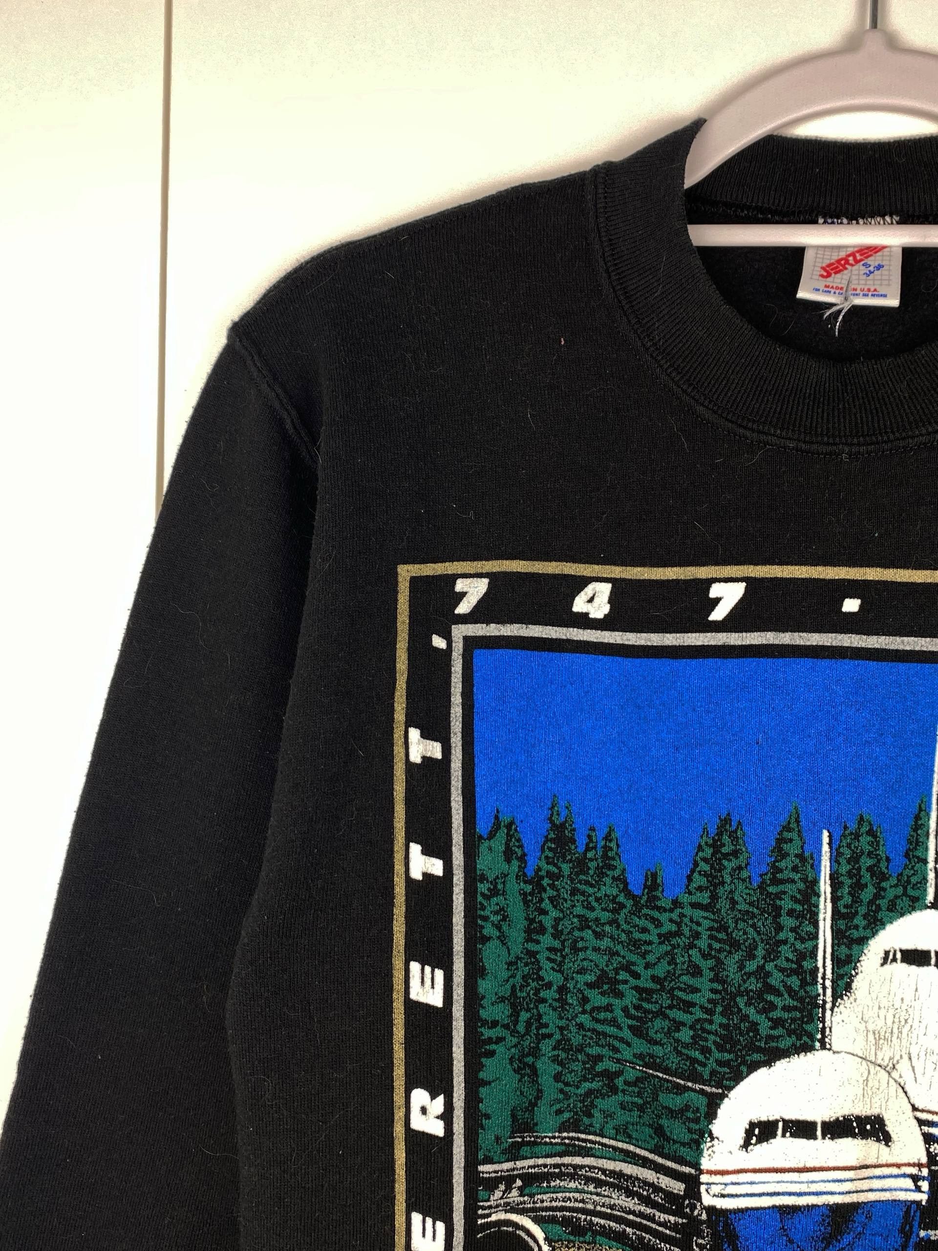 Vintage Vintage Everett Washington 90s Jerzees Graphic Sweatshirt Size US S / EU 44-46 / 1 - 2 Thumbnail