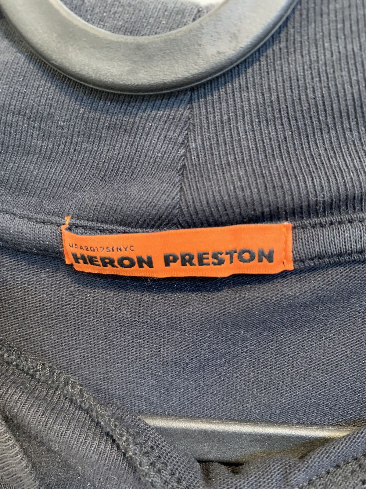 Heron Preston Heron Preston Mock Neck Long Sleeve Size US XXS / EU 40 - 3 Thumbnail