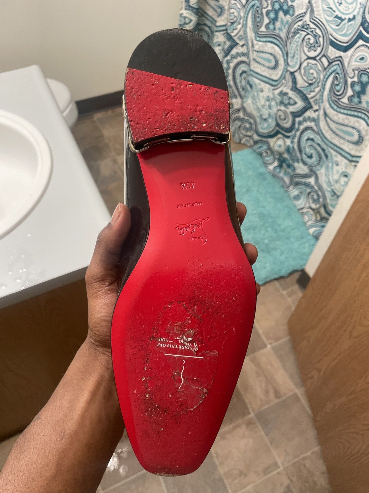 Christian Louboutin Men’s Dandy Atlas Size US 10.5 / EU 43-44 - 2 Thumbnail