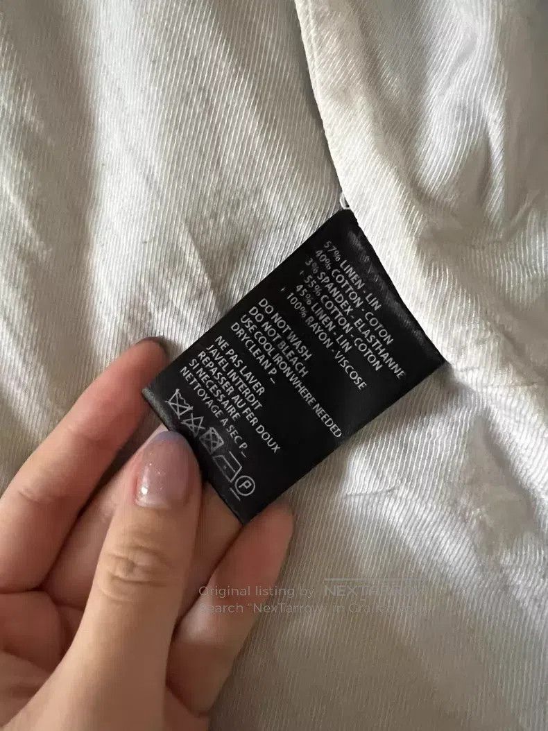 Ann Demeulemeester Ann Demeulemeester Avant-garde Designer Brand Suit Jacket Size XXS / US 00 / IT 34 - 8 Thumbnail