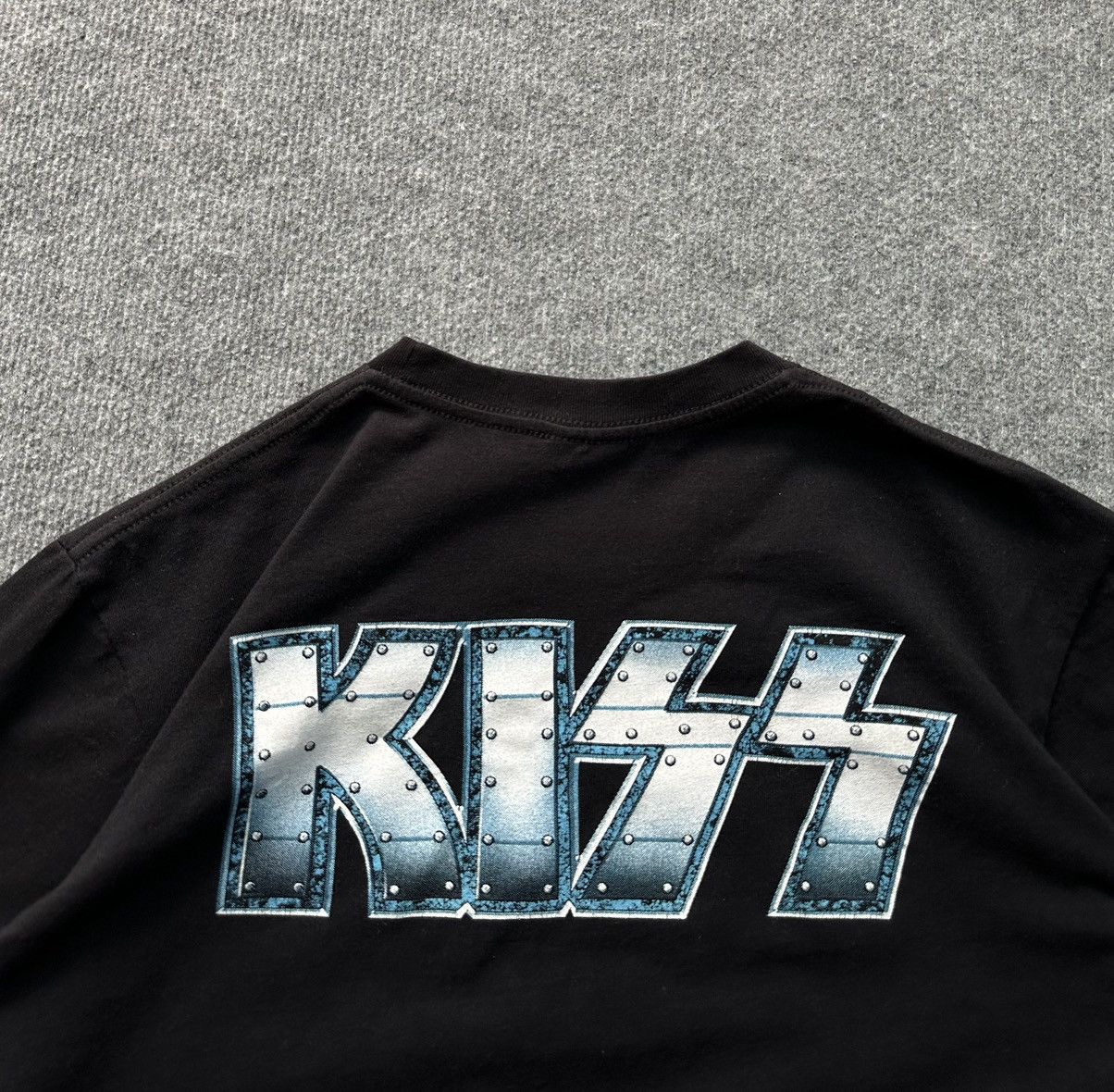 Band Tees × KISS × Vintage Vintage very rare T-shirt KISS big print hot rock Size US M / EU 48-50 / 2 - 3 Thumbnail