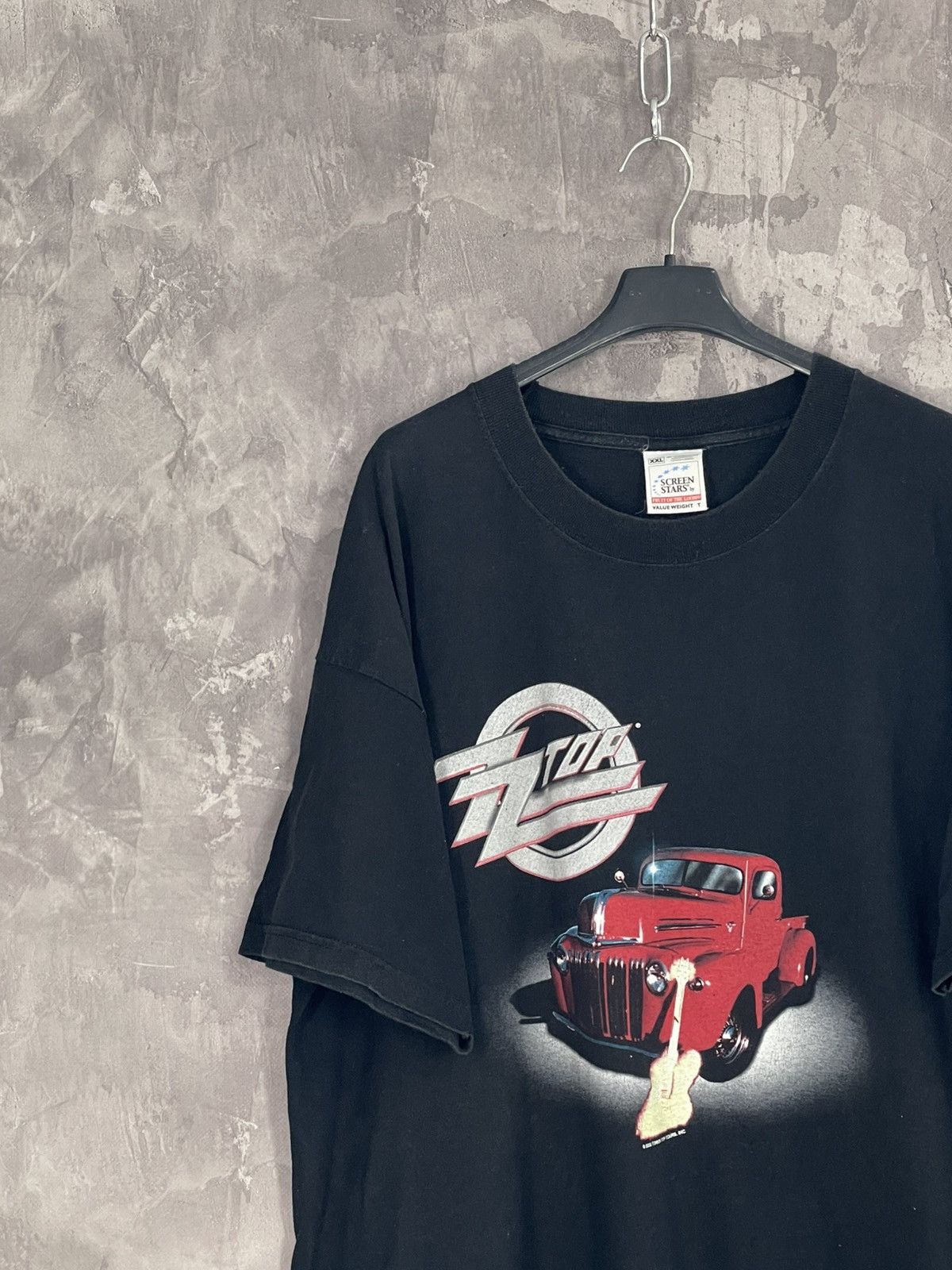 Band Tees × Vintage 2002 ZZ Top Sharp Dressed Men 00s Tee Band Rock Size US XXL / EU 58 / 5 - 4 Thumbnail