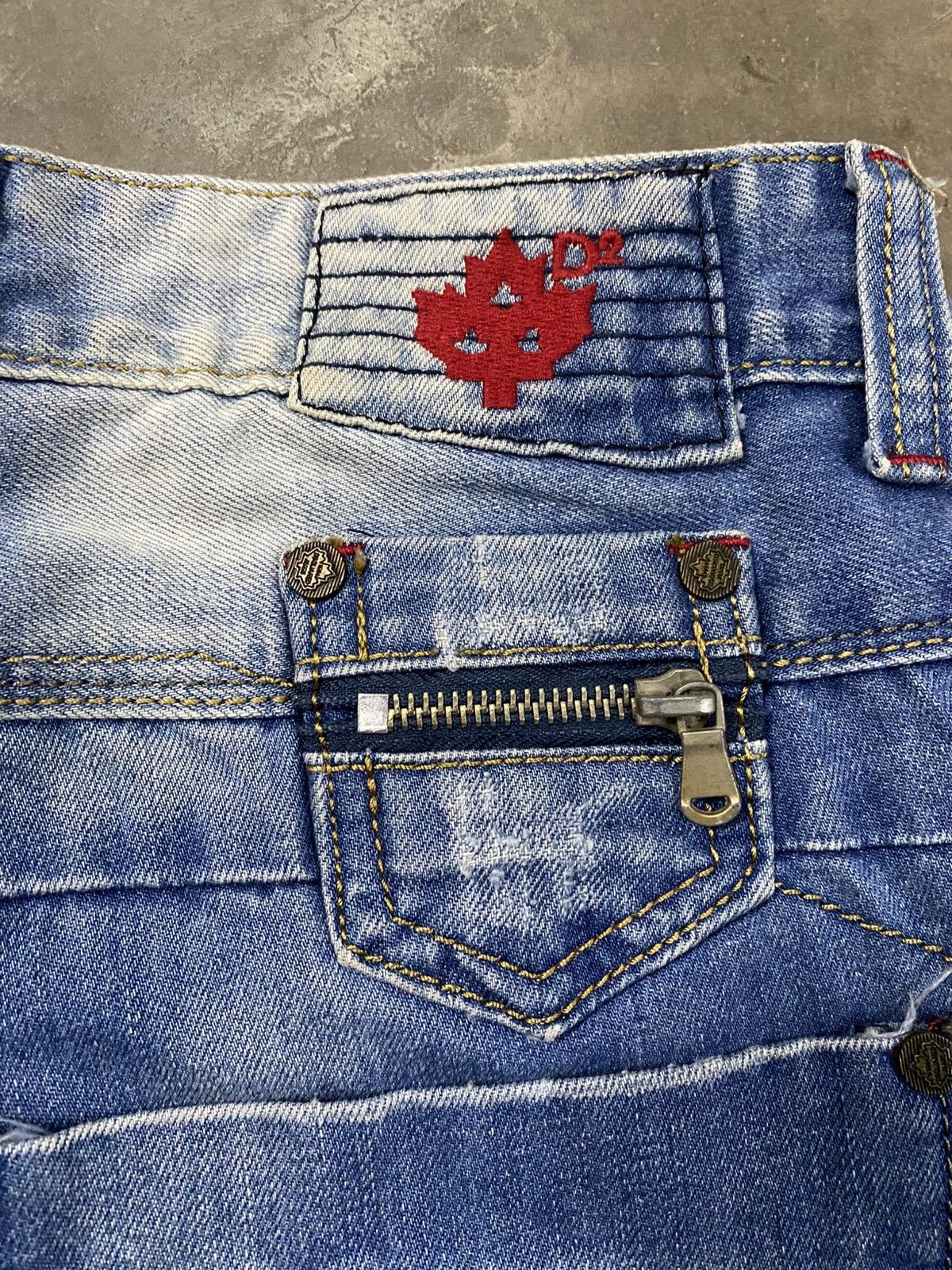 Dsquared2 × JNCO × Jean DSQUARED2 Jeans Distressed Style @250 Size US 31 - 7 Thumbnail