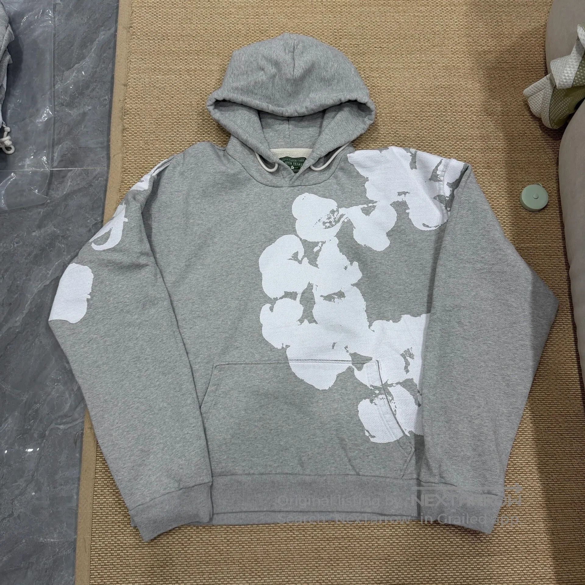 DENIM TEARS Denim Tears Biggie Cotton Fleece Hoodie. Size US XXL / EU 58 / 5 - 1 Thumbnail