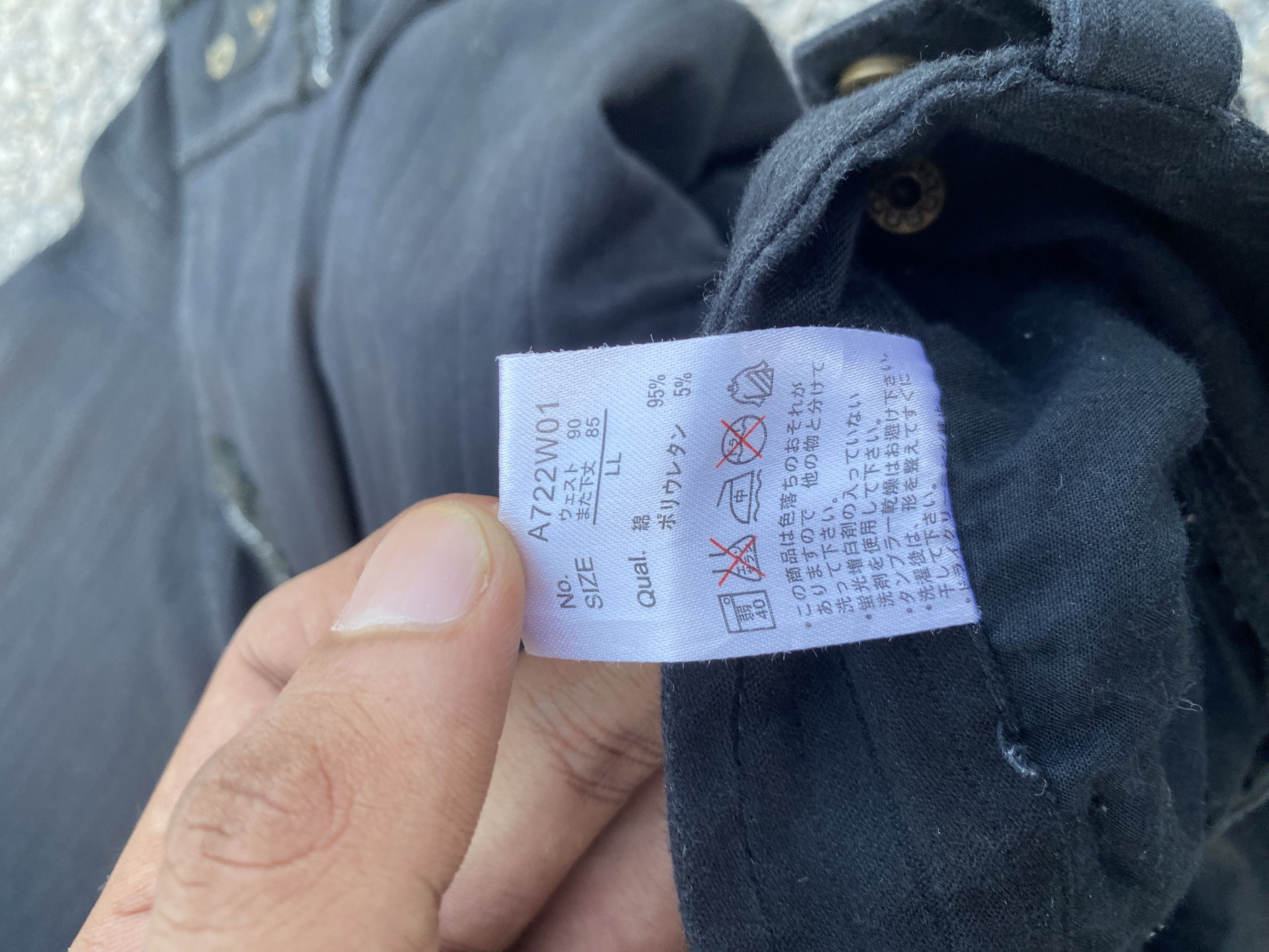 If Six Was Nine PUNK APESTEIN CARGO PANTS Size US 35 - 12 Thumbnail