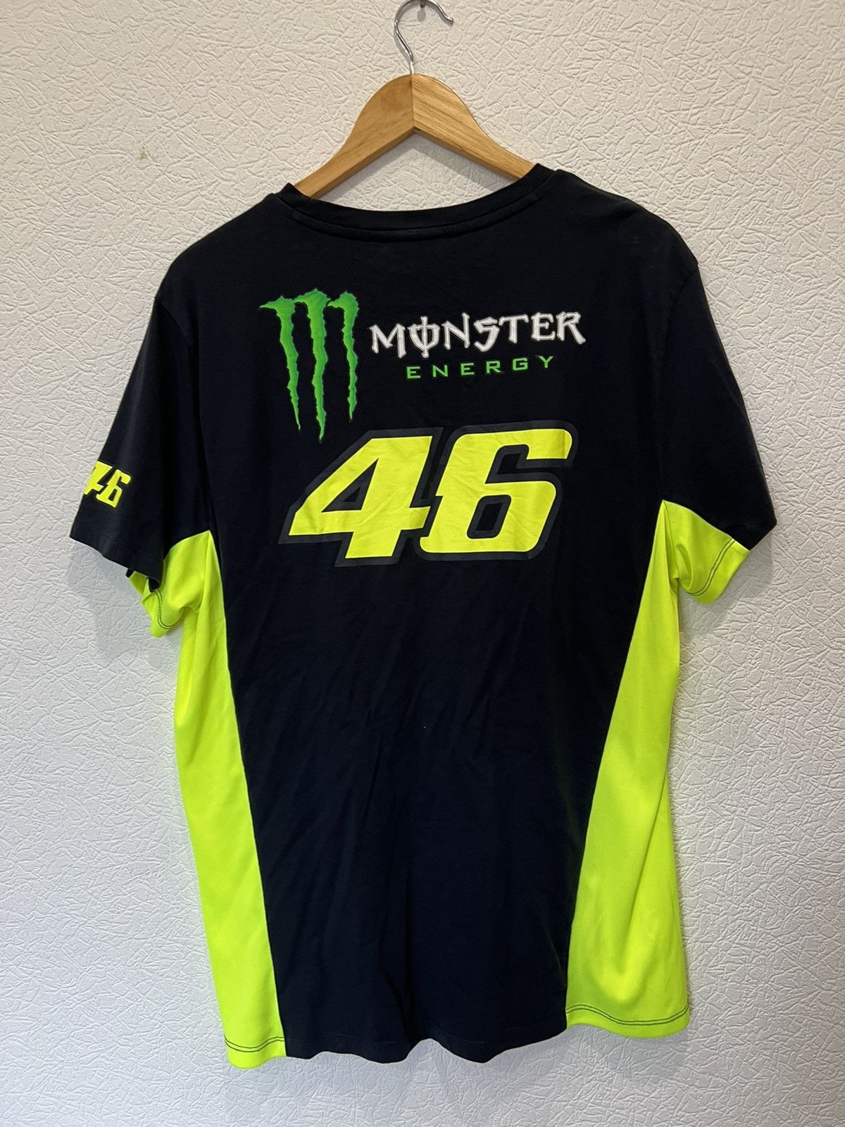 Vintage Vintage Blue VR 46 Monster T Shirt Racing Size US XL / EU 56 / 4 - 5 Thumbnail