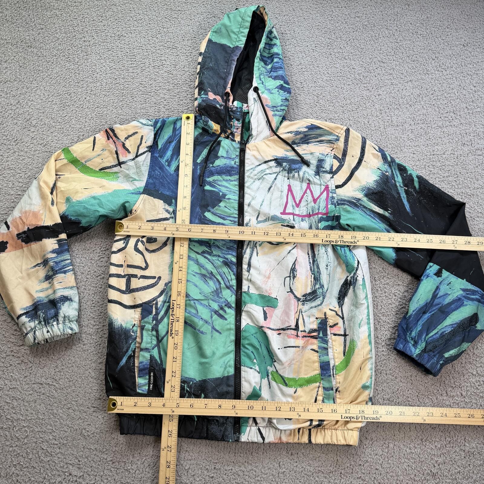 Members Only Jean Michel Basquiat Members Only Windbreaker Jacket S Art Size US S / EU 44-46 / 1 - 3 Thumbnail