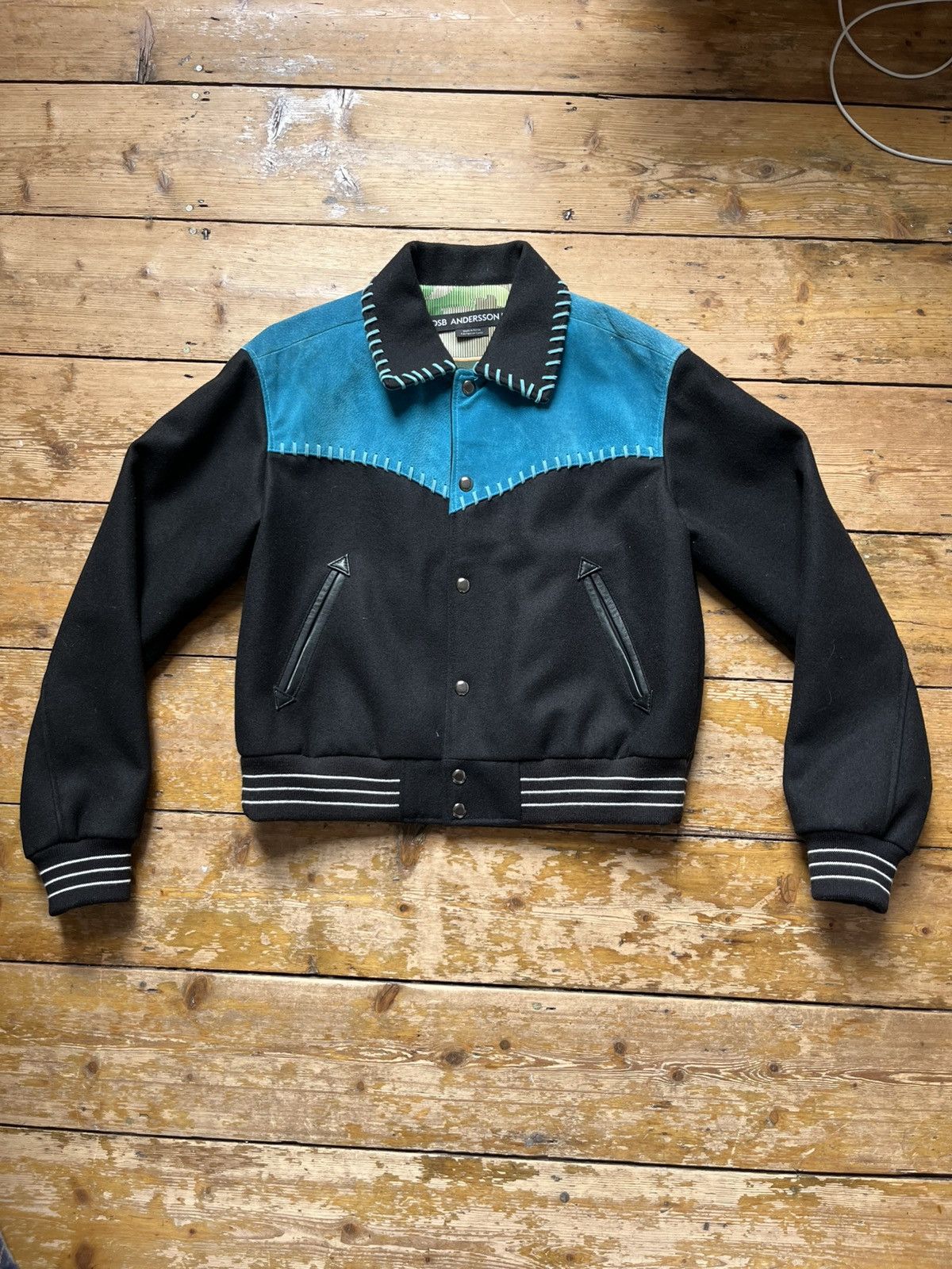 Andersson Bell Andersson Bell Western Varsity Bomber Jacket Size S / US 4 / IT 40 - 1 Thumbnail