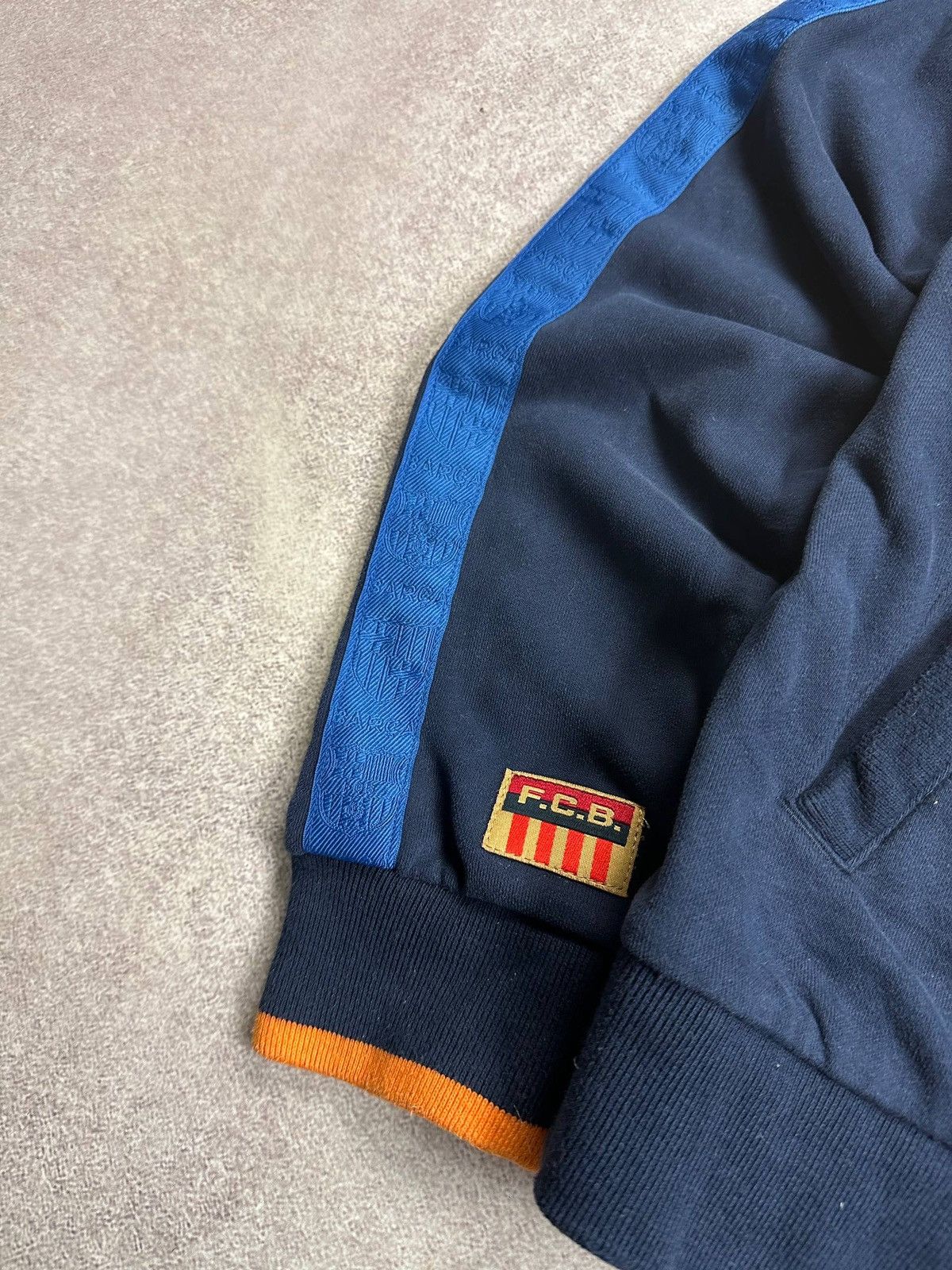 Nike Vintage 90s Nike Barcelona FC Olympic Cotton Jacket M Size US M / EU 48-50 / 2 - 8 Thumbnail