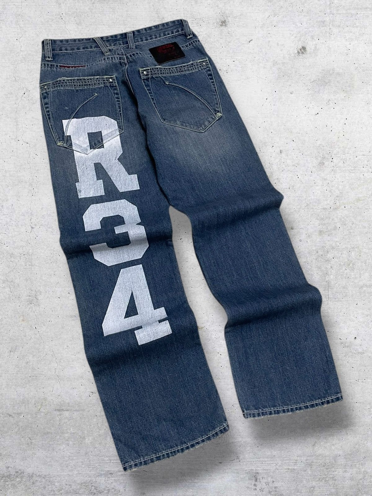 Japanese Brand VINTAGE REAL BVOICE OG DESIGNER STREETWEAR DAICOCK DENIM Size US 30 / EU 46 - 9 Thumbnail
