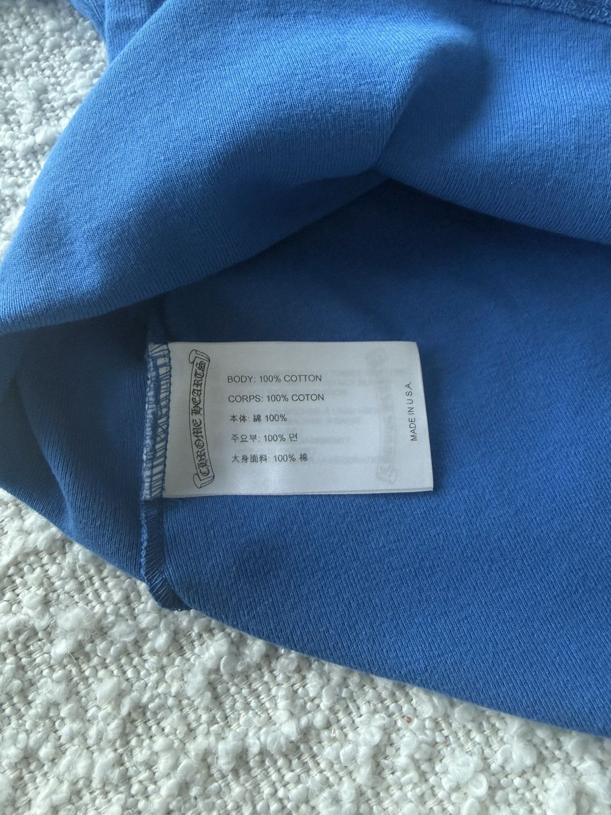 Chrome Hearts Blue Chrome Hearts top Size M / US 6-8 / IT 42-44 - 3 Thumbnail