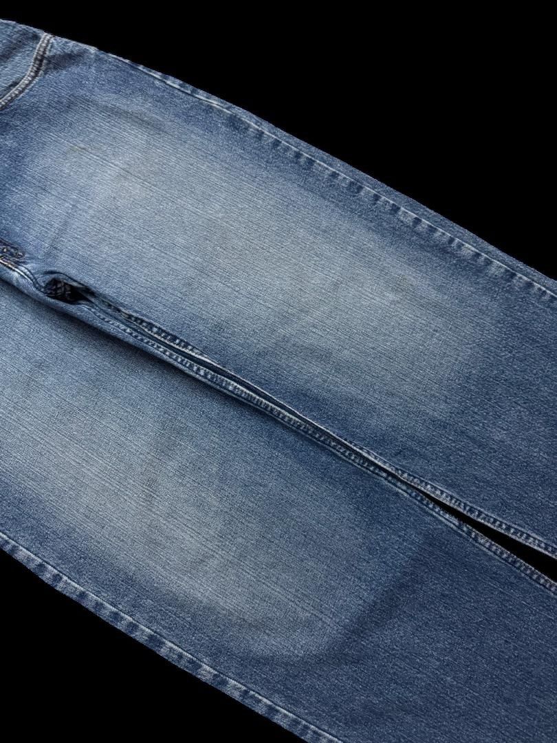Japanese Brand LOOSE Vintage Y2K Arizona Mudwash Blue Denim Jean Baggy Size US 36 / EU 52 - 7 Thumbnail