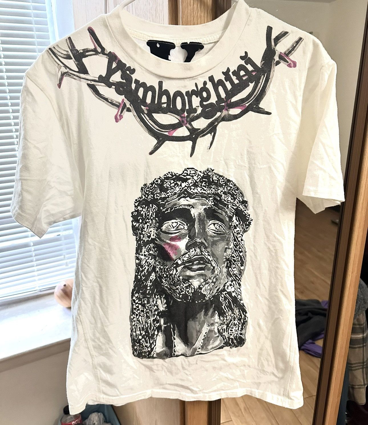 Vlone Vlone Yamborghini - Yams Jesus Piece Size US M / EU 48-50 / 2 - 1 Thumbnail