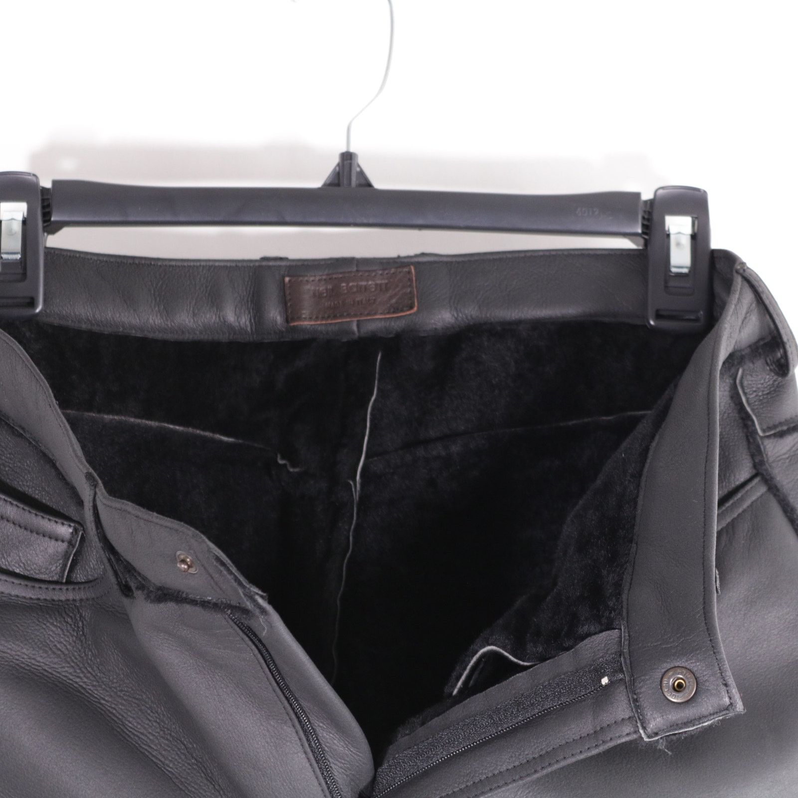 Neil Barrett Neil Barrett Leather Shearling Pants Size Small Size US 30 / EU 46 - 7 Thumbnail