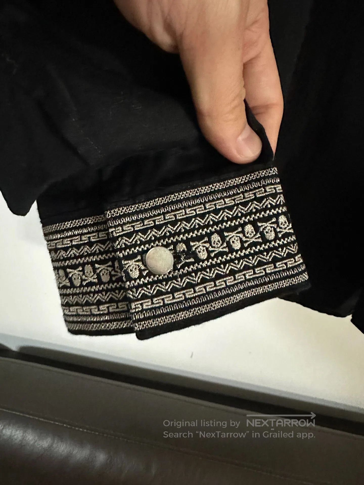 Mastermind Japan Mastermind JAPAN Men's Skull Embroidery Shirt. Size US M / EU 48-50 / 2 - 7 Thumbnail