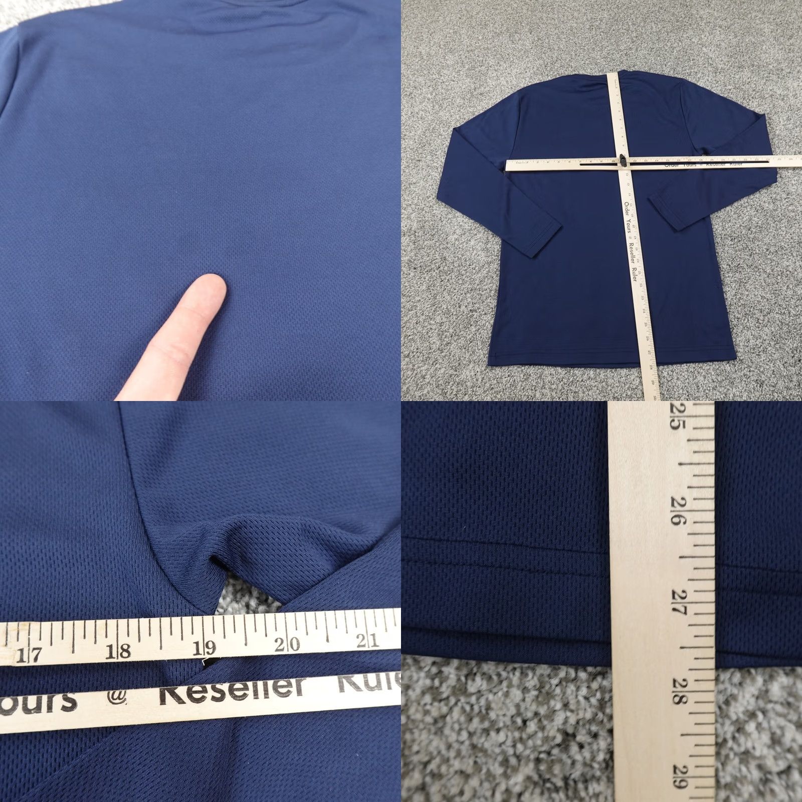Dickies Dickies Shirt Mens Small Blue Temp Control Long Sleeve Performance Outdoor Work Shirt Size US S / EU 44-46 / 1 - 8 Thumbnail