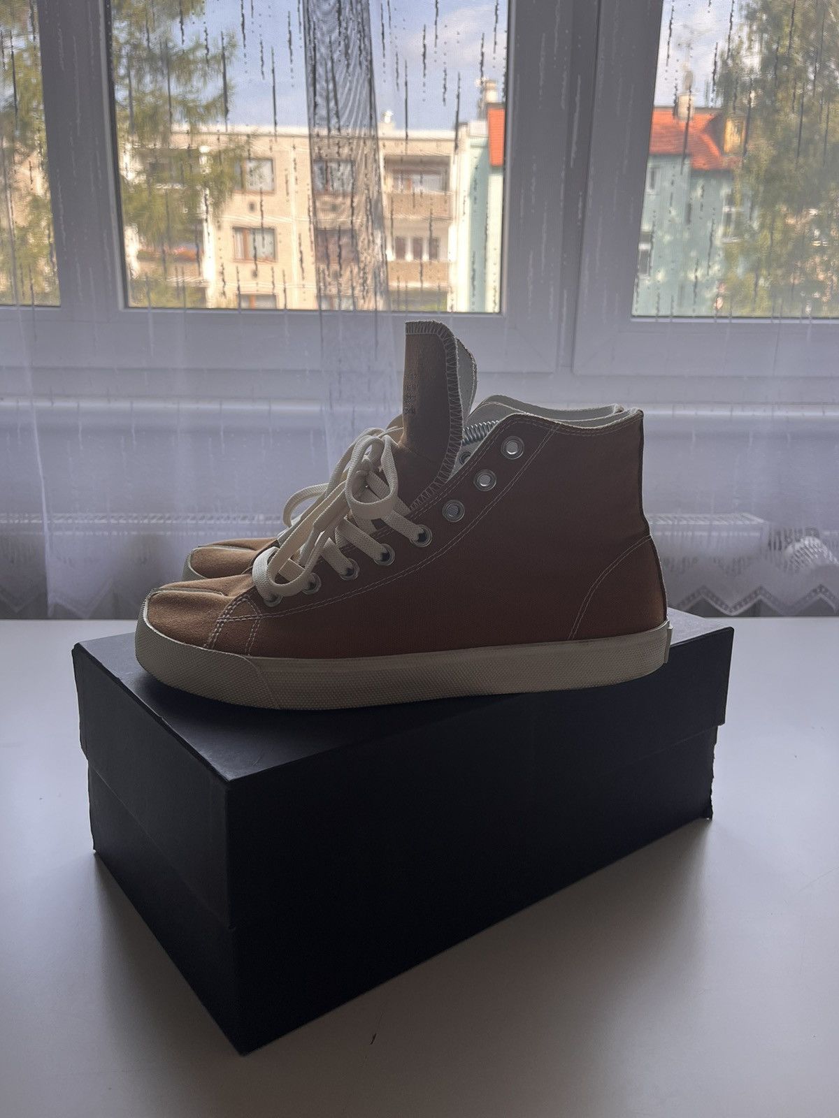 Maison Margiela maison margiela tabi hight top Size US 7 / EU 40 - 2 Thumbnail