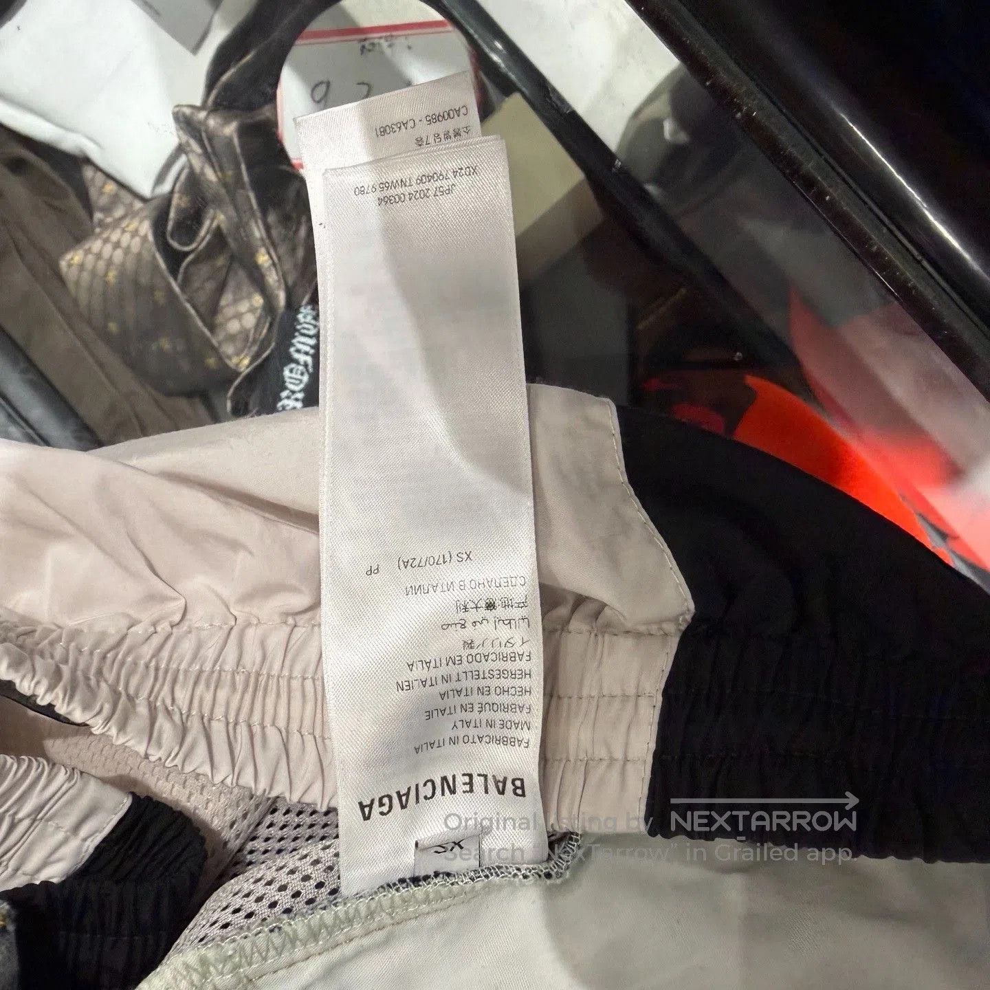 Balenciaga Balenciaga Baggy Indigo Patchwork Jeans. Size 31" - 6 Thumbnail