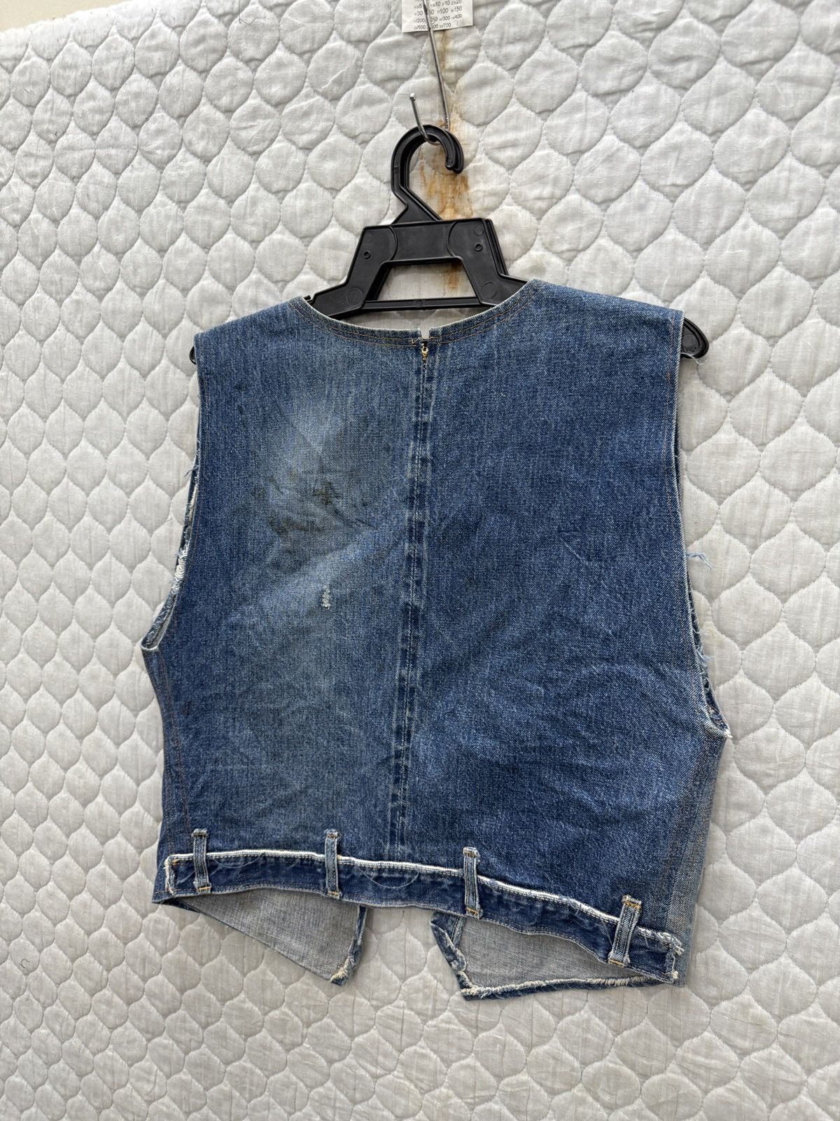 Handmade 🔥🔥🔥ARCHIVE HANDMADE CUSTOM DENIM VEST Size US S / EU 44-46 / 1 - 11 Thumbnail