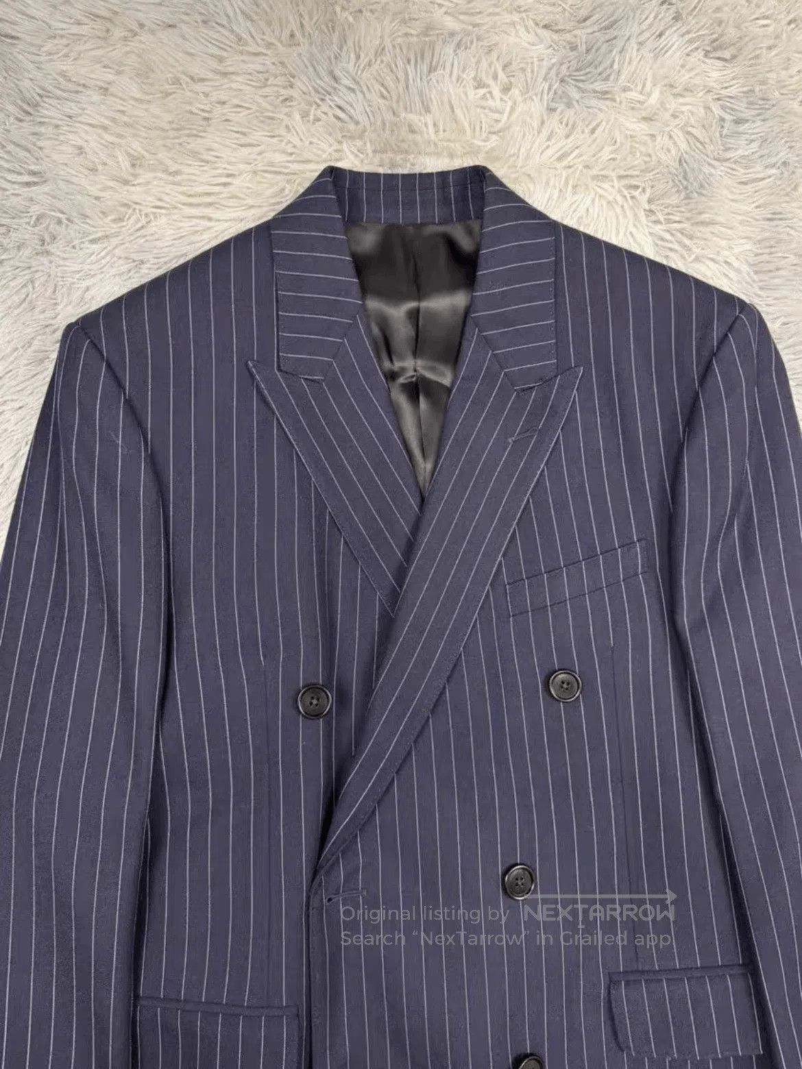 Celine Sz 48 Celine 23AW Wiltern Stripe Jacket. Size US M / EU 48-50 / 2 - 3 Thumbnail