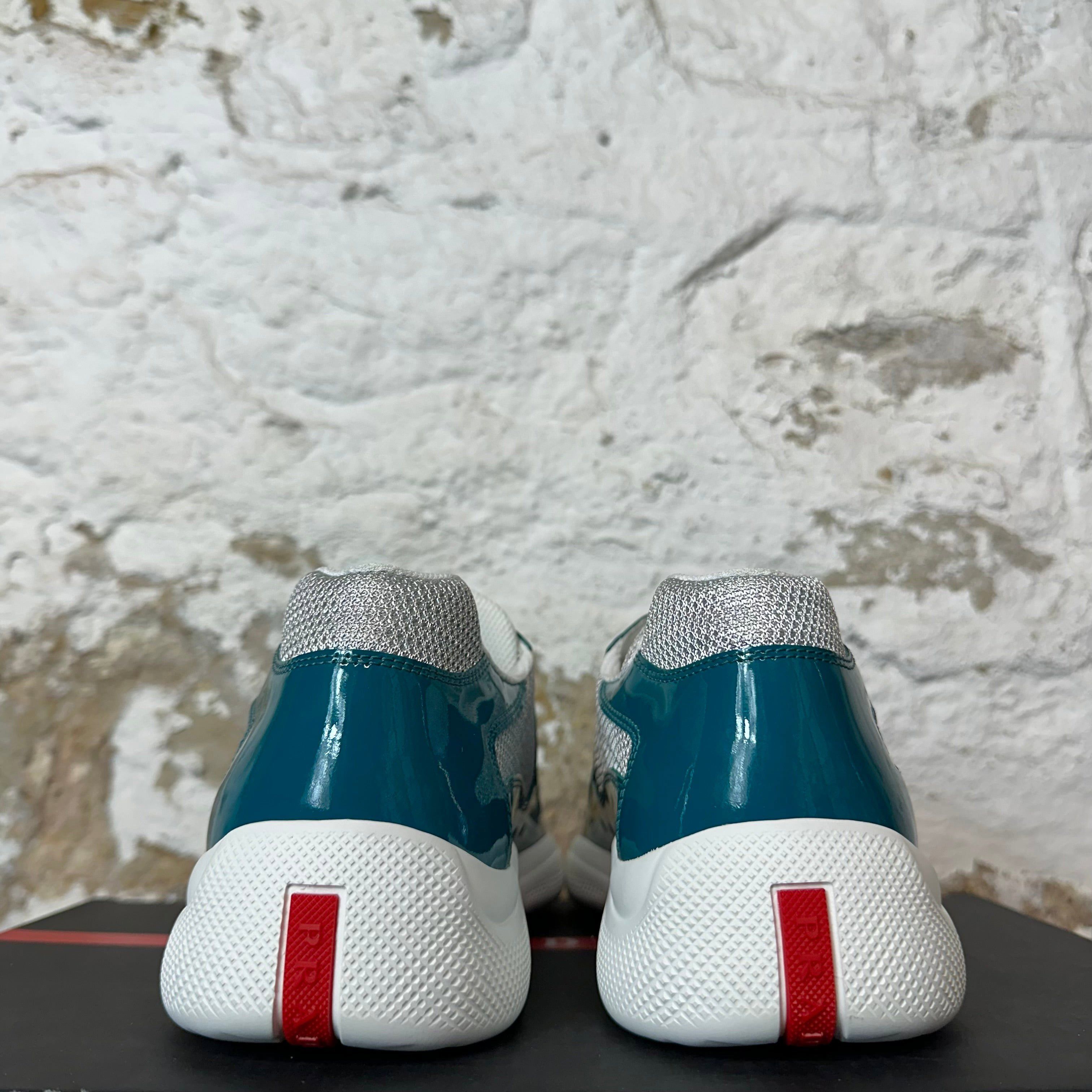 Prada Prada Americas Cup Laguna Patent Sneaker Size 8.5 NEW Size US 8.5 / EU 41-42 - 5 Thumbnail