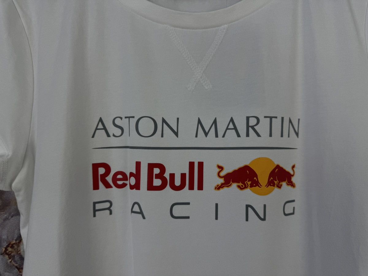 Red Bull Aston Martin Red Bull Racing Women’s White T-Shirt Logo Tee Size XL / US 12-14 / IT 48-50 - 6 Thumbnail