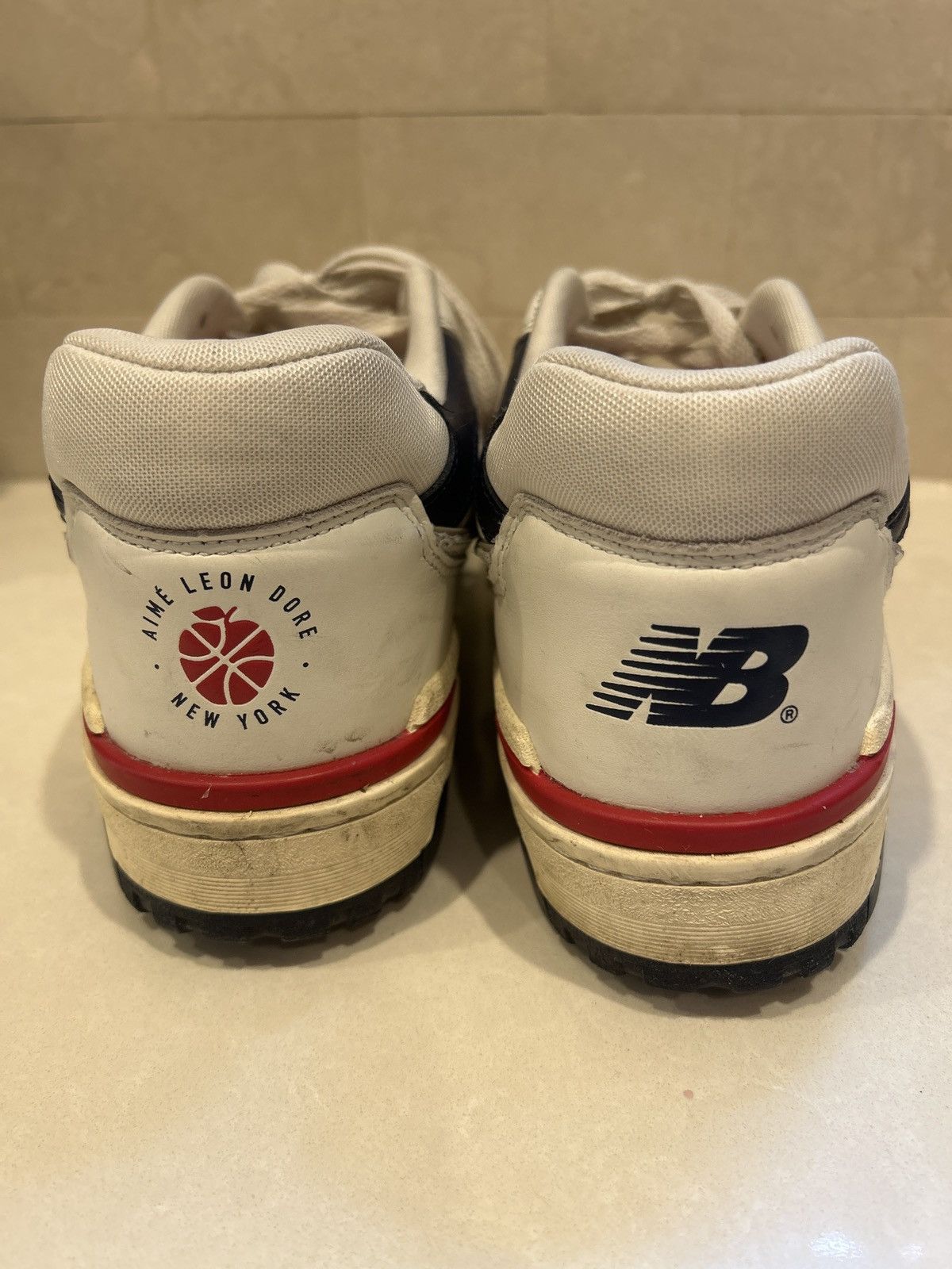Aime Leon Dore × New Balance New Balance x Aimé Leon Dore 550 "White/Navy/Red" sneakers Size US 10 / EU 43 - 5 Thumbnail