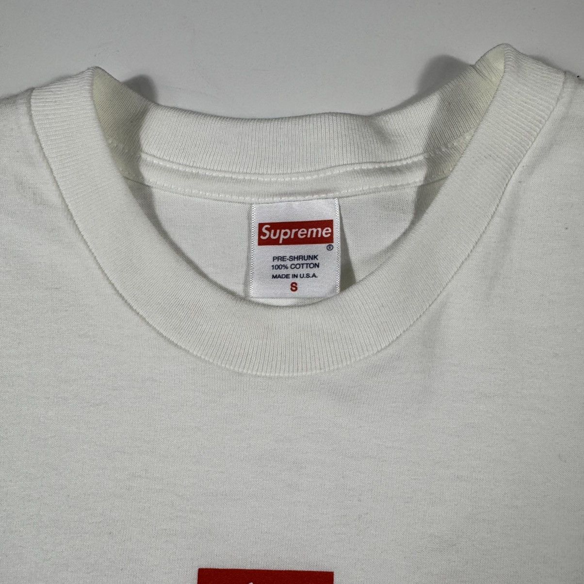 Supreme Supreme Cross Logo Box Tee ‘White’ Small Size US S / EU 44-46 / 1 - 3 Thumbnail