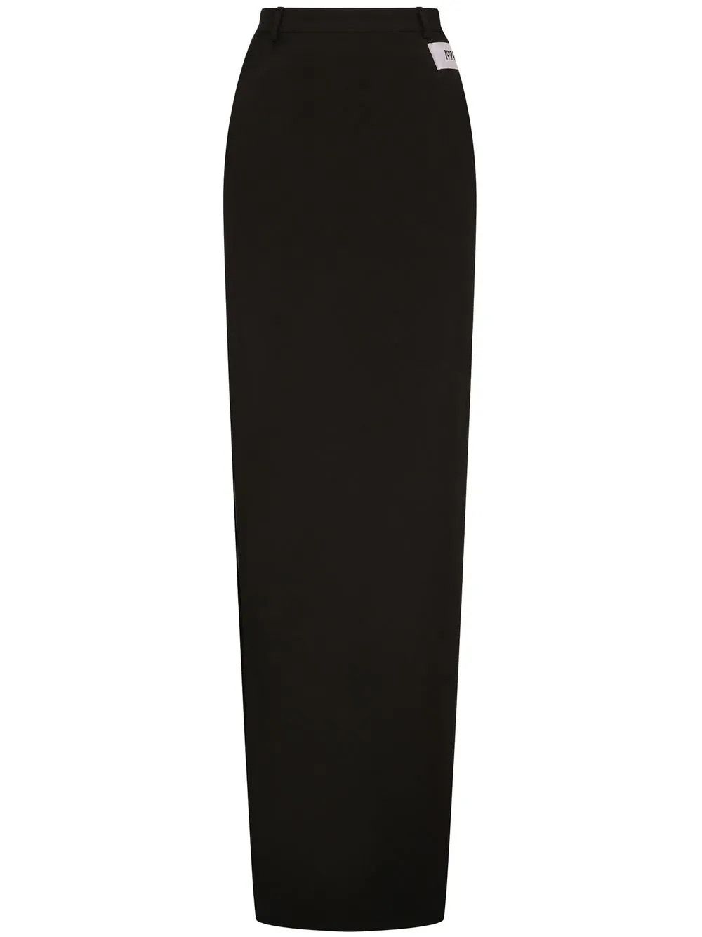 Dolce & Gabbana o1y0925 Maxi Skirt in Black Size 27" / US 4 / IT 40 - 1 Thumbnail