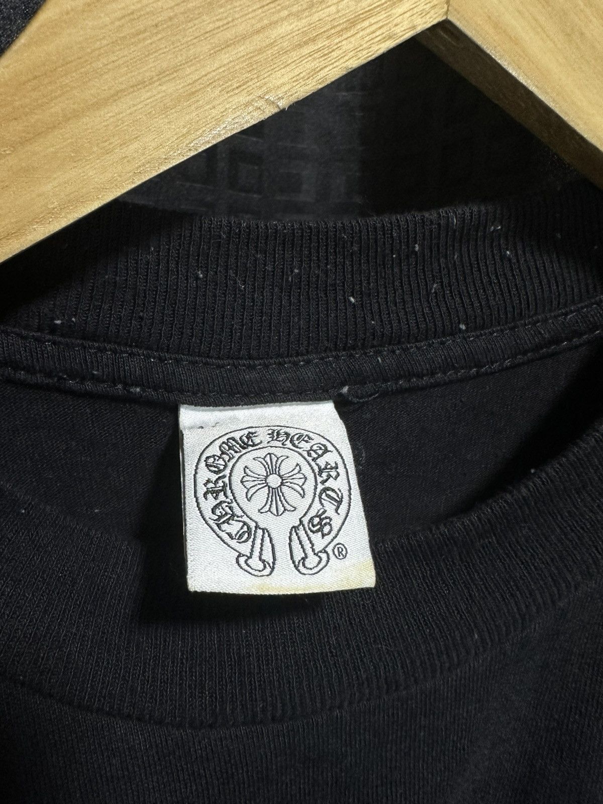 Chrome Hearts Vintage chrome hearts blue cross pocket tee Size US S / EU 44-46 / 1 - 8 Thumbnail