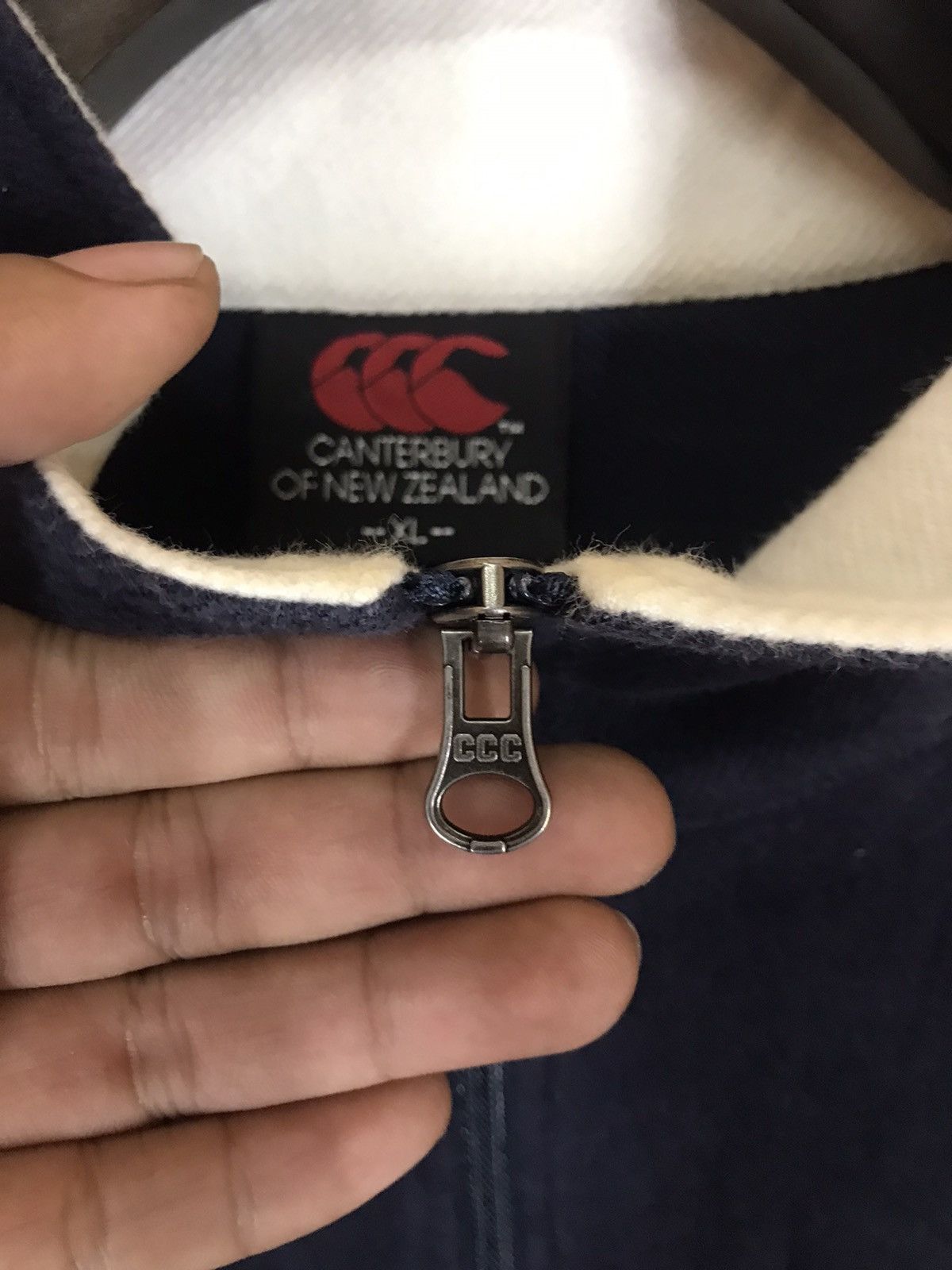 Canterbury of New Zealand ‼️CANTERBURY SWEATER HALFZIP BIG LOGO‼️ Size US XL / EU 56 / 4 - 6 Thumbnail