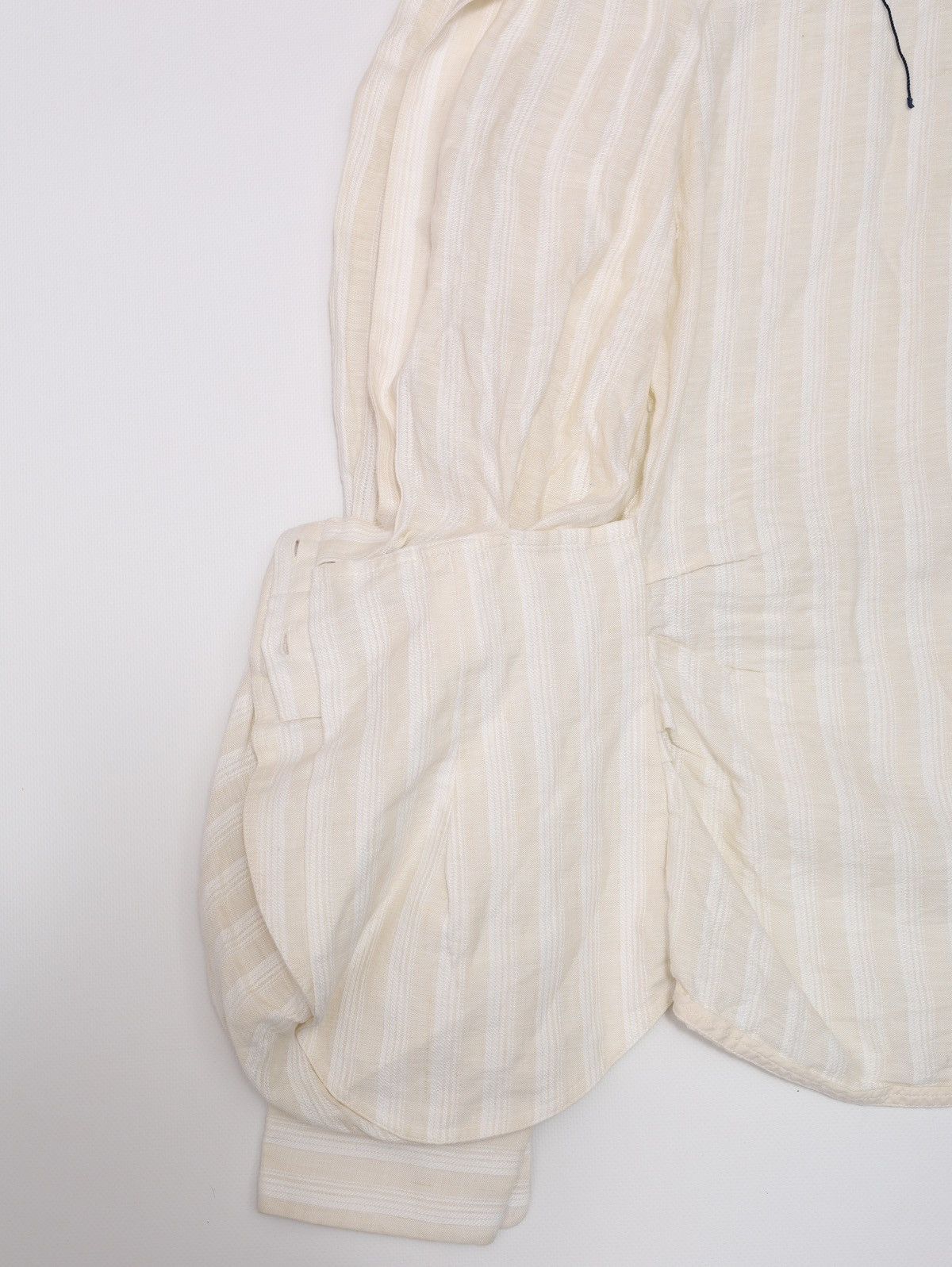 Jacquemus Jacquemus Bahia La Collectionneuse Linen Shirt Top Striped Size XS / US 0-2 / IT 36-38 - 11 Thumbnail