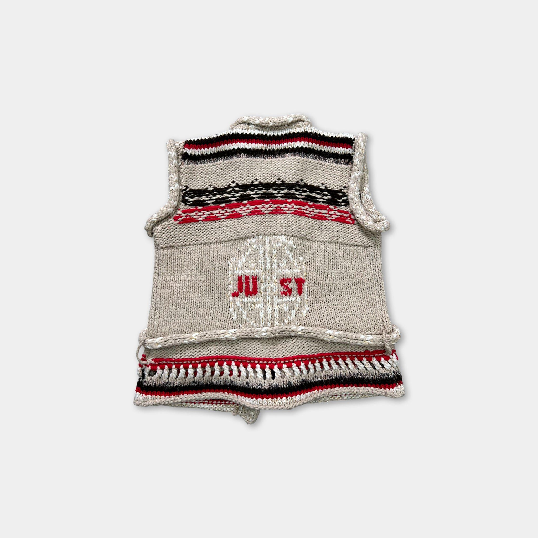 Just Cavalli Just Cavalli Knit Belted Vest Size XS / US 0-2 / IT 36-38 - 5 Thumbnail