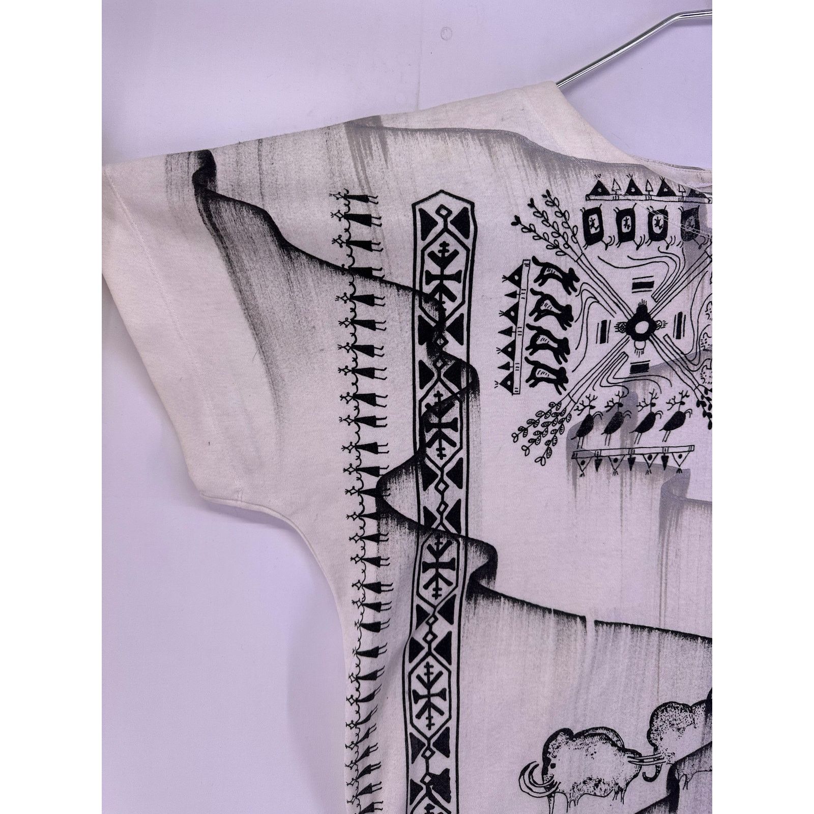 & Other Stories Vintage Tribal Native Pattern Design Tshirt Size L/XL Size XL / US 12-14 / IT 48-50 - 3 Thumbnail