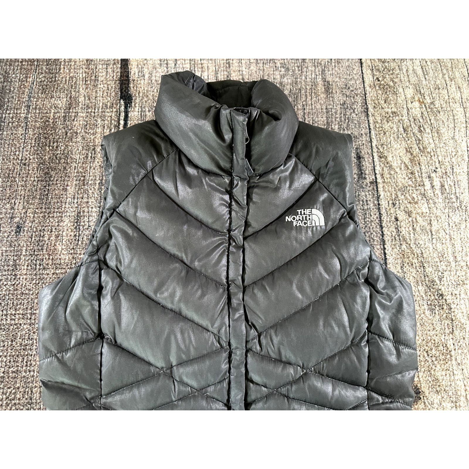 The North Face North Face Aconcagua 550 Gray Down Puffer Vest Women's Small Size S / US 4 / IT 40 - 2 Thumbnail