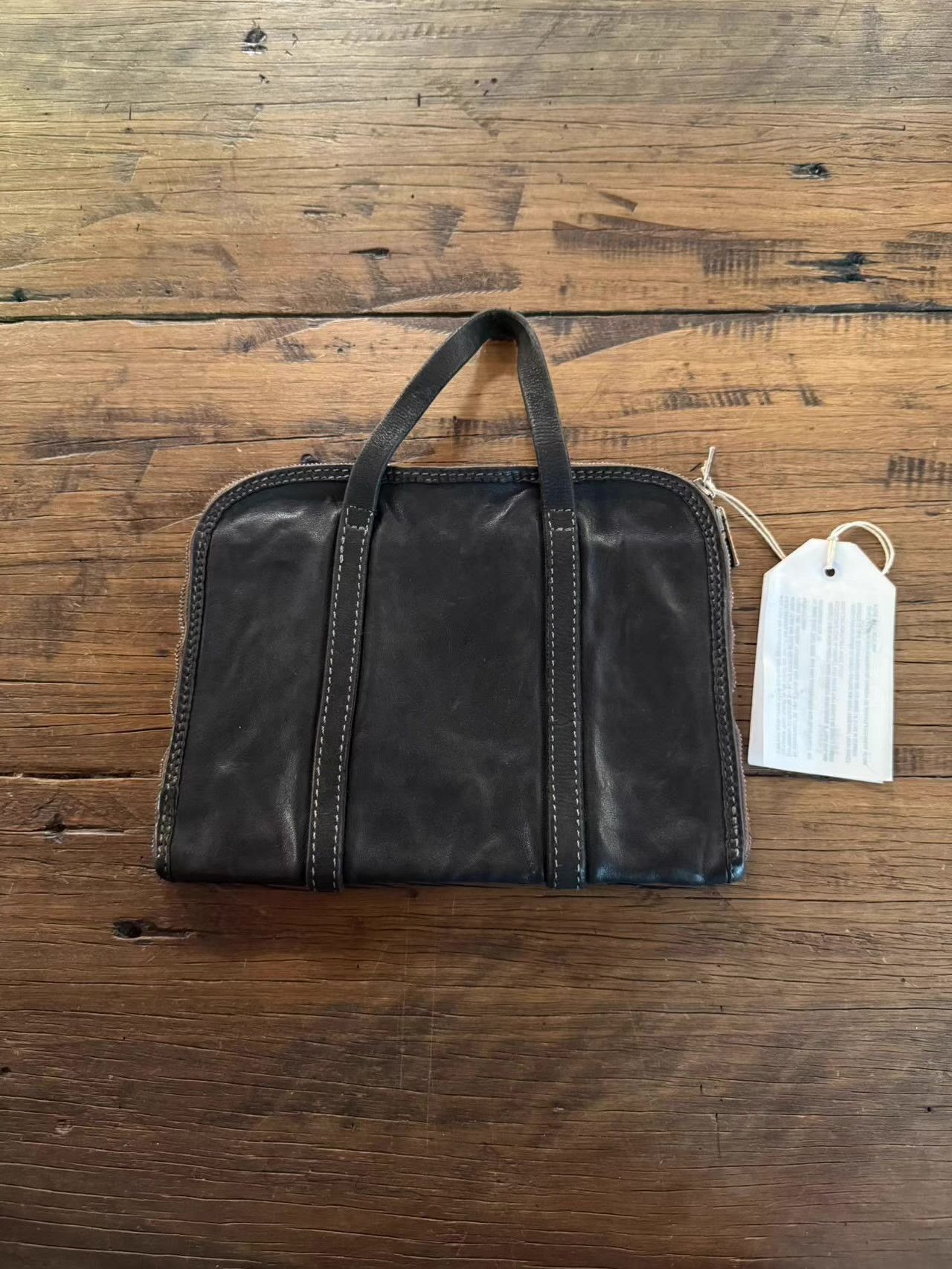 Guidi Guidi Classic GB0004 Horse Leather Mini Handbag with Ｑ25 Size ONE SIZE - 1 Thumbnail