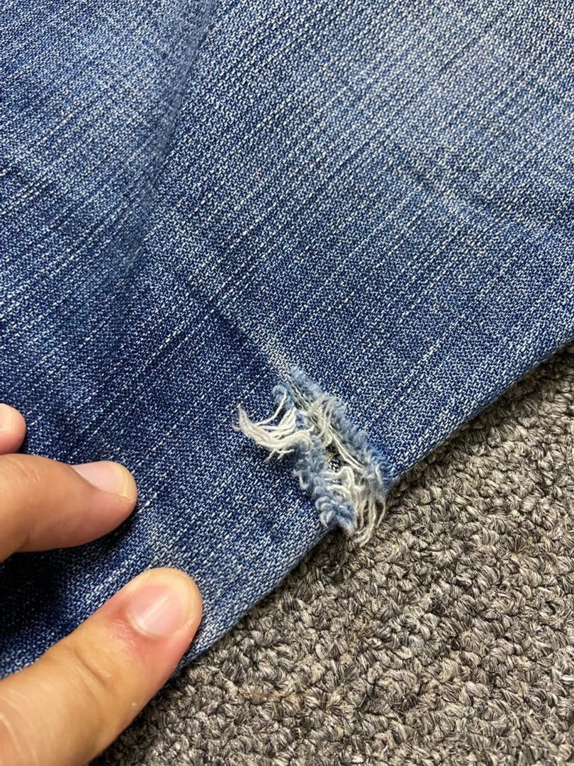 Japanese Brand YYY Yanuk Brand Distressed Flared Jeans (197) Size 30" / US 8 / IT 44 - 6 Thumbnail