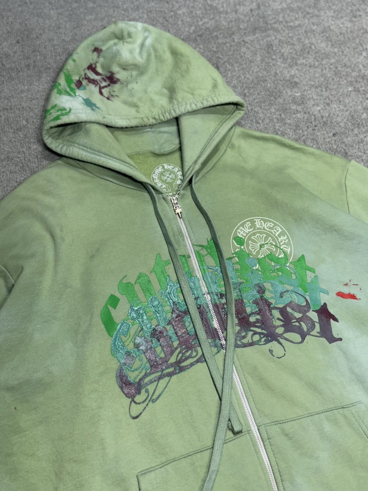 Chrome Hearts 1of1 RARE Chrome Hearts - CVTVLIST - XXL zip up jacket Size US XXL / EU 58 / 5 - 7 Thumbnail