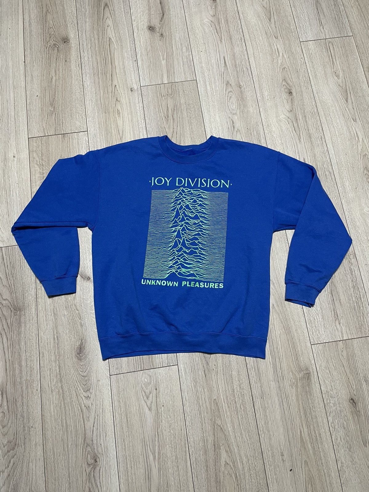 Joy Division Vintage 90s Joy Division Unknown Pleasure Sweatshirt Size US L / EU 52-54 / 3 - 2 Thumbnail