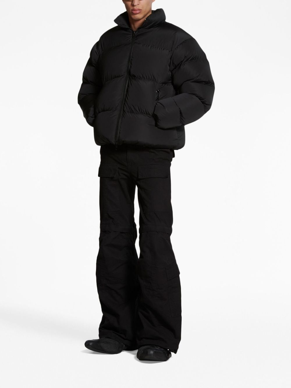 Balenciaga o1tr1nto1125 Unity Sports Icon Inflatable Puffer Jacket Size US M / EU 48-50 / 2 - 2 Thumbnail