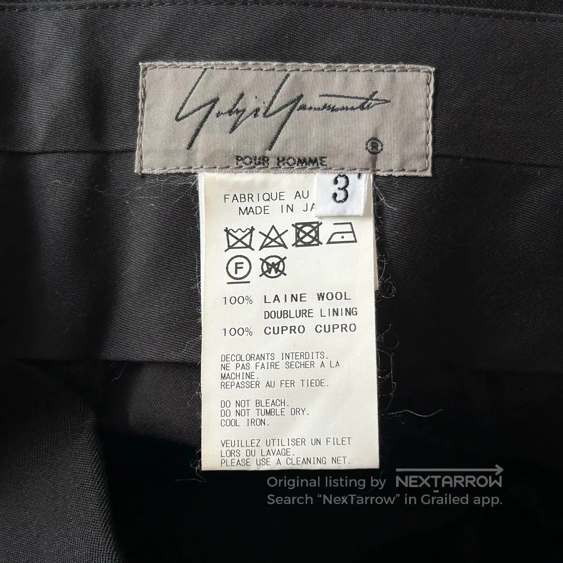 Yohji Yamamoto Yohji Yamamoto Rose Skull Trousers. Size US 44 / EU 60 - 6 Thumbnail