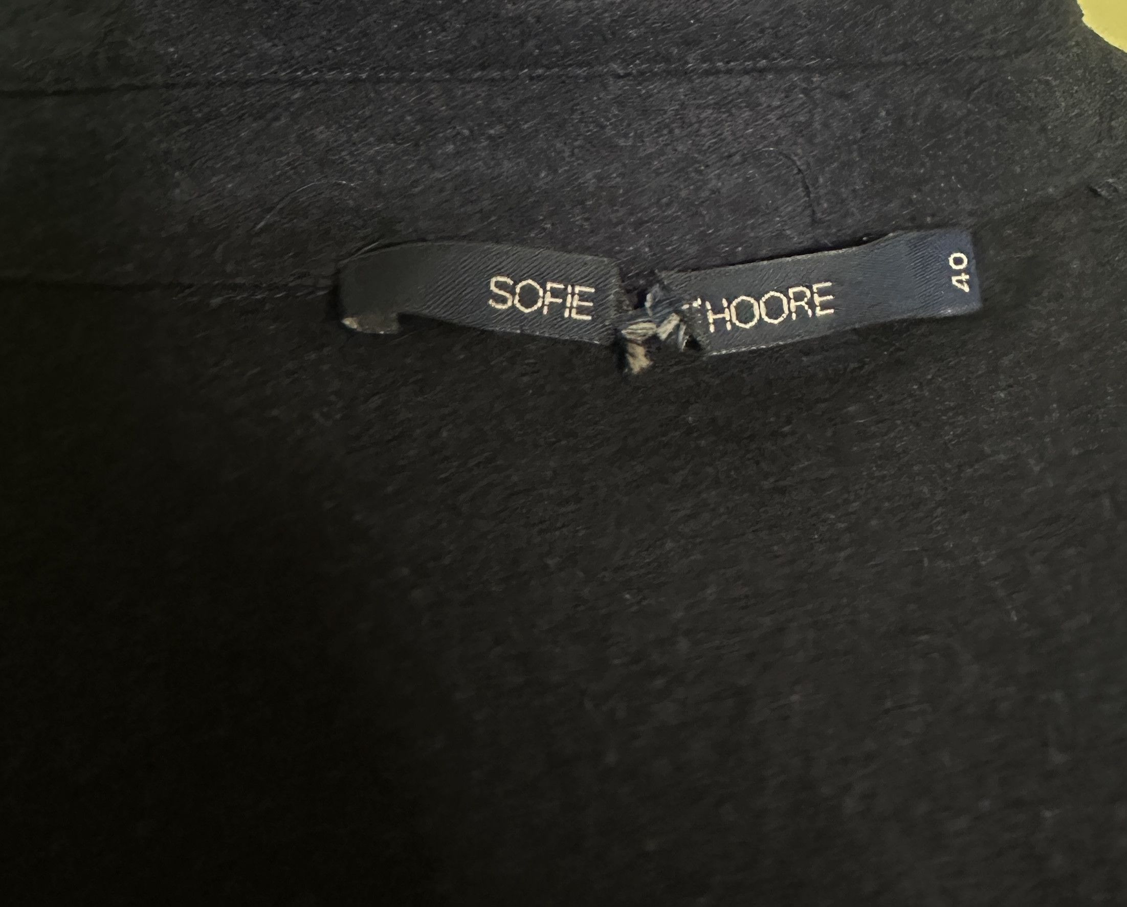 SOFIE D'HOORE Navy blue wool jacket Size M / US 6-8 / IT 42-44 - 8 Thumbnail