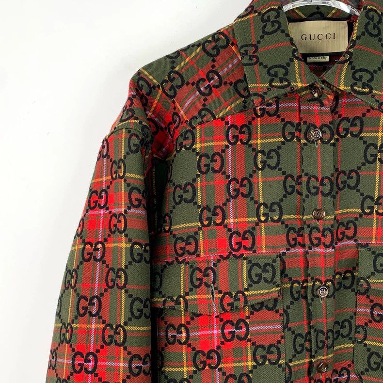Gucci Gucci 23 Exquisite color-blocked logo jacquard full-print Size US XS / EU 42 / 0 - 3 Thumbnail
