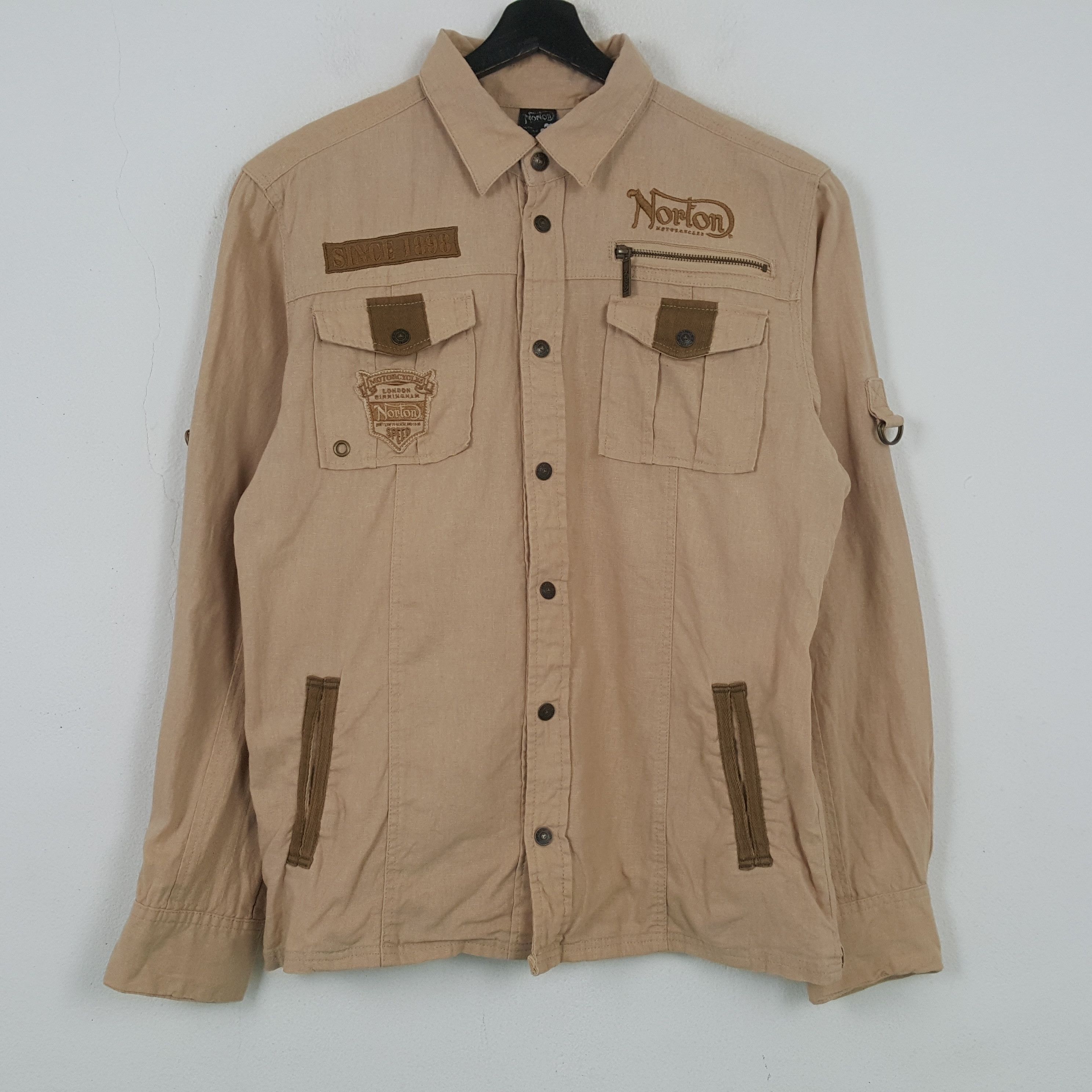 Norton NORTON MOTORCYCLES Racing Style Jacket C293N9 Size US M / EU 48-50 / 2 - 3 Thumbnail