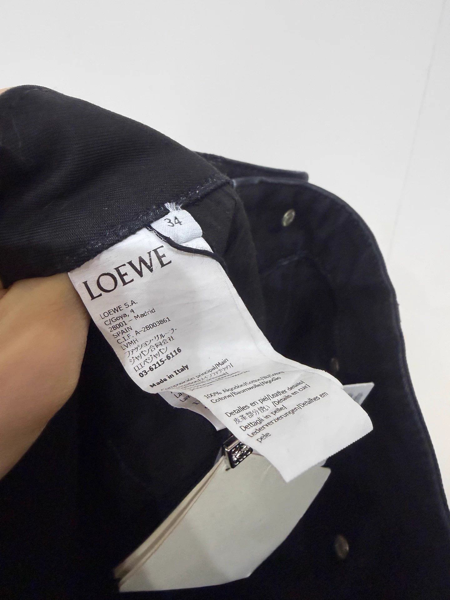 Loewe Loewe 25 Yang Mi scimitar jeans 34 Mint Size 24" / US 00 / IT 34 - 6 Thumbnail