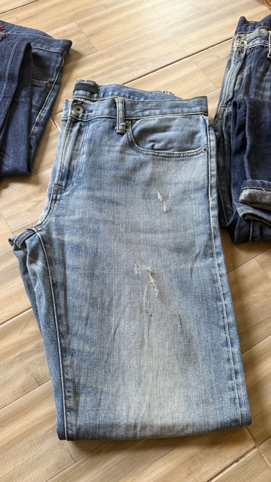 Uniqlo Combo Uniqlo jeans salvaged Size US 34 / EU 50 - 9 Thumbnail