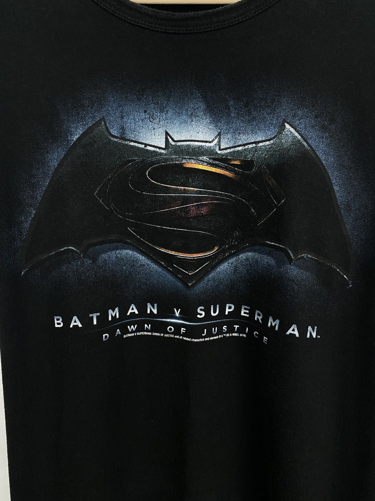 DC Comics Vintage Batman Superman 2016 Joker t-shirt Y2K cw21 Size US L / EU 52-54 / 3 - 4 Thumbnail